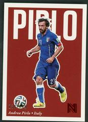 Andrea Pirlo [Red] Soccer Cards 2017 Panini Nobility Prices