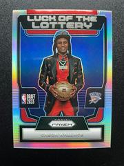 Cason Wallace [Silver] #11 Basketball Cards 2023 Panini Prizm Luck of the Lottery Prices