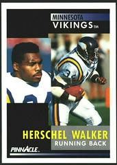 Herschel Walker Football Cards 1991 Pinnacle Prices