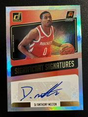 De'Anthony Melton #DMT Basketball Cards 2018 Panini Donruss Significant Signatures Prices