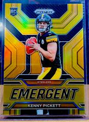 Kenny Pickett [Gold] #E-1 Football Cards 2022 Panini Prizm Emergent Prices