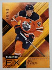 Leon Draisaitl [Orange] Hockey Cards 2021 Upper Deck Synergy FX Prices