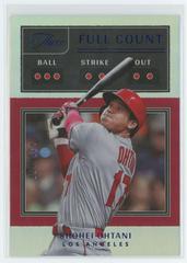 Shohei Ohtani Baseball Cards 2022 Panini Three and Two Full Count Prices