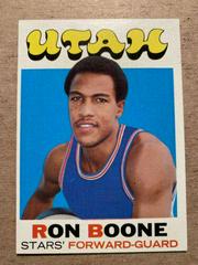 Ron Boone #178 Basketball Cards 1971 Topps Prices