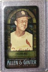 Stan Musial [Mini Stained Glass] #84 Baseball Cards 2021 Topps Allen & Ginter Prices