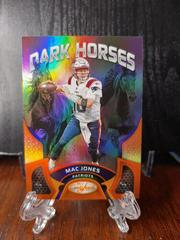 Mac Jones [Orange] #DH-5 Football Cards 2022 Panini Certified Dark Horses Prices
