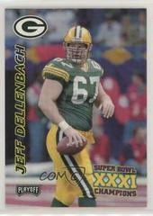 Jeff Dellenbach #45 Football Cards 1997 Playoff Packers Prices