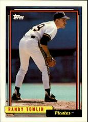Randy Tomlin #571 Baseball Cards 1992 Topps Prices