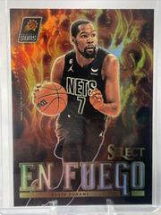 Kevin Durant [Silver] #8 Basketball Cards 2022 Panini Select En Fuego Prices