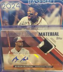 Byron Buxton [Red] #MLMA-BB Baseball Cards 2024 Topps Major League Material Autograph Prices