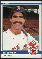 Bill Buckner Baseball Cards 1984 Fleer Update Prices