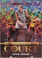 Kevin Durant [Hyper Red] Basketball Cards 2021 Panini Hoops High Court Prices