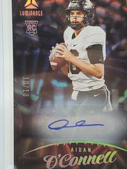Aidan O'Connell [Pink Autograph] #139 Football Cards 2023 Panini Luminance Prices