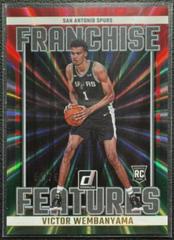 Victor Wembanyama [Red Green] #29 Basketball Cards 2023 Panini Donruss Franchise Features Prices