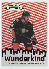Brayden Tracey [Red] #W-2 Hockey Cards 2022 Upper Deck Stature Wunderkind Prices