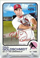Paul Goldschmidt [Special Edition Red Ink] #ROA-PG Baseball Cards 2022 Topps Heritage Real One Autographs Prices
