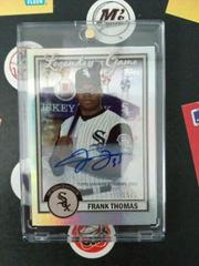 Frank Thomas [Autograph] Baseball Cards 2023 Topps Legends of the Game Prices