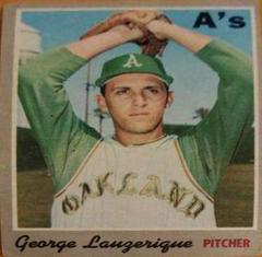 George Lauzerique #41 Baseball Cards 1970 Topps Prices