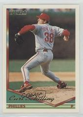 Curt Schilling Baseball Cards 1994 Topps Gold Prices