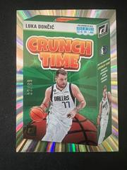 Luka Doncic [Laser] #1 Basketball Cards 2023 Panini Donruss Crunch Time Prices