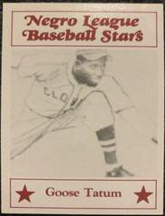 Goose Tatum #107 Baseball Cards 1986 Fritsch Negro League Baseball Stars Prices