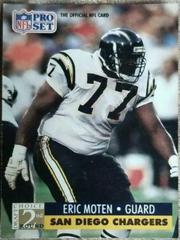 Eric Moten Football Cards 1991 Pro Set Prices