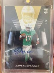 Jaylen Waddle [Autograph Gold] #113 Football Cards 2021 Panini Black Prices