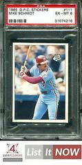 Mike Schmidt #111 Baseball Cards 1985 O Pee Chee Stickers Prices