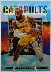 LeBron James [Turquoise] #10 Basketball Cards 2022 Panini Origins Catapults Prices