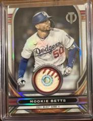 Mookie Betts Baseball Cards 2023 Topps Tribute Milestone Relics Prices