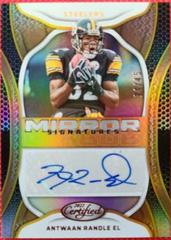 Antwaan Randle El [Bronze] #MS-ARE Football Cards 2022 Panini Certified Mirror Signatures Prices