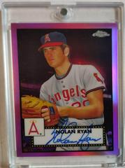 Nolan Ryan [Pink] #PA-NR Baseball Cards 2021 Topps Chrome Platinum Anniversary Autographs Prices