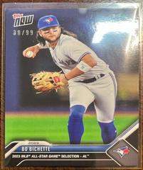 Bo Bichette [Black] Baseball Cards 2023 Topps Now MLB All Star Game Selections Prices