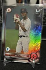 Brayan Bello [Black Foil] Baseball Cards 2022 Bowman 1st Edition Prices