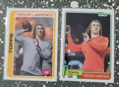 Trevor Lawrence #18 Football Cards 2021 Topps X Trevor Lawrence Prices