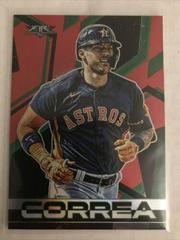 Carlos Correa [Flame] #5 Baseball Cards 2021 Topps Fire Prices