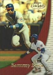 Sammy Sosa [Class 3] #1 Baseball Cards 2000 Topps Gold Label Prices