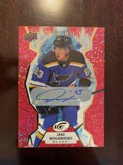 Jake Neighbours [Red Autograph] #134 Hockey Cards 2021 Upper Deck Ice Prices