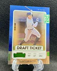 Aaron Judge [Green] #59 Baseball Cards 2021 Panini Contenders Prices