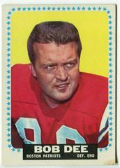 Bob Dee #7 Football Cards 1964 Topps Prices