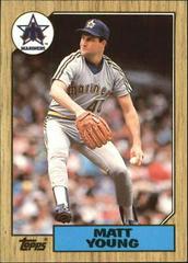Matt Young #19 Baseball Cards 1987 Topps Tiffany Prices