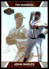 John Smoltz, Tim Hudson [Hyper Silver Bronze] #81 Baseball Cards 2007 Topps CO Signers Prices
