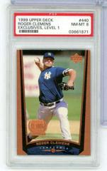 Roger Clemens [Exclusives, Level 1] #440 Baseball Cards 1999 Upper Deck Prices
