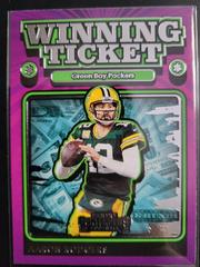 Aaron Rodgers #WT-ARO Football Cards 2021 Panini Contenders Winning Ticket Prices