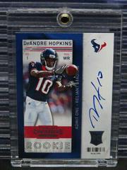 DeAndre Hopkins [Catching Autograph Playoff Ticket] Football Cards 2013 Panini Contenders Prices