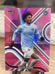 Talles Magno [Pink Prism] #2 Soccer Cards 2022 Finest MLS Prices