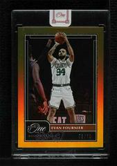 Evan Fournier [Gold] #4 Basketball Cards 2020 Panini One and One Prices
