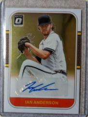Ian Anderson Baseball Cards 2021 Panini Donruss Optic Retro 1987 Rated Rookie Signatures Prices