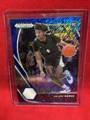 Jalen Green [SP Variation Blue Shimmer Prizm] Basketball Cards 2021 Panini Prizm Draft Picks Prices
