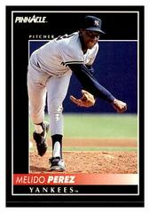 Melido Perez #322 Baseball Cards 1992 Pinnacle Prices